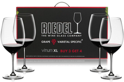 Набор бокалов Vinum XL Cabernet Sauvignon  (4 бокала по цене 3) фото 2