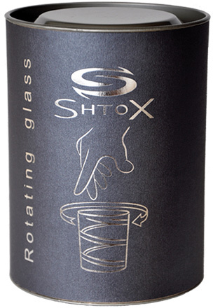 Крутящийся бокал для виски Shtox 011M (матовый) фото 2