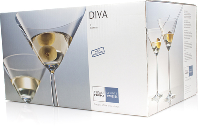 Diva Martini. Schott Zwiesel (6 бокалов) фото 1
