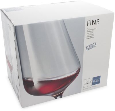 Бокалы для красного вина Fine. Schott Zwiesel (6 бокалов) фото 1