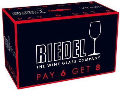 Подарочный набор Vinum Chardonnay/Chablis. Riedel (8 бокалов по цене 6) фото 2