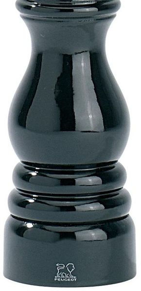 Мельница для соли 12 см деревянная черная лакированная Paris Select. Peugeot фото 1