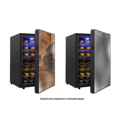 Термоэлектрический монотемпературный винный шкаф DUNAVOX DX-28.65C фото 2