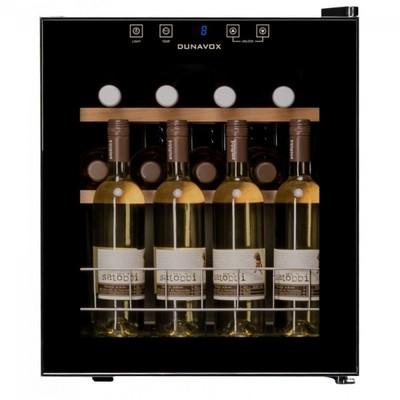 Монотемпературный винный шкаф DUNAVOX DX-16.46K (снят с производства, остатки) фото 1