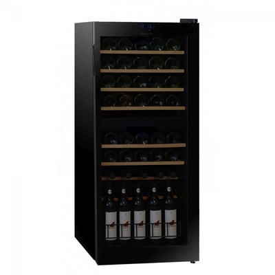 Двухзонный винный шкаф DUNAVOX DX-46.128DK фото 1