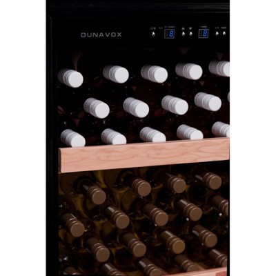Монотемпературный винный шкаф DUNAVOX DX-80.188K фото 1