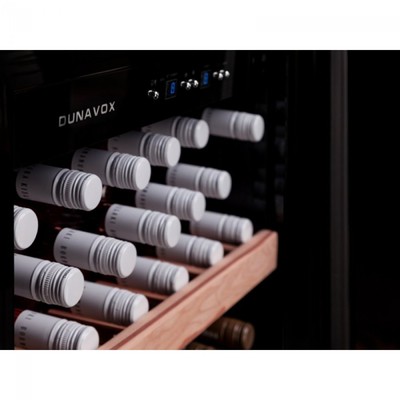 Монотемпературный винный шкаф DUNAVOX DX-80.188K фото 3