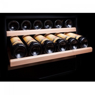 Двухзонный винный шкаф DUNAVOX DAB-36.80DSS фото 2