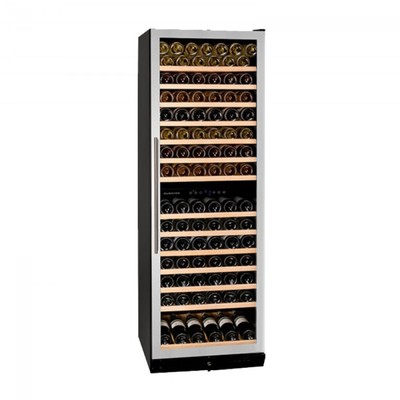 Двухзонный винный шкаф DUNAVOX DX-166.428SDSK фото 1