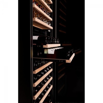 Двухзонный винный шкаф DUNAVOX DX-166.428SDSK фото 2