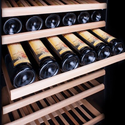 Двухзонный винный шкаф DUNAVOX DAB-89.215DSS фото 1