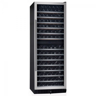 Двухзонный винный шкаф DUNAVOX DX-181.490SDSK фото 1